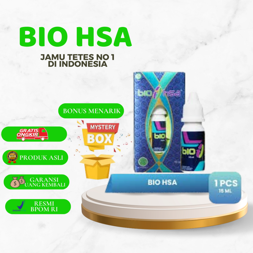 

BIO HSA Jamu Tetes Herbal