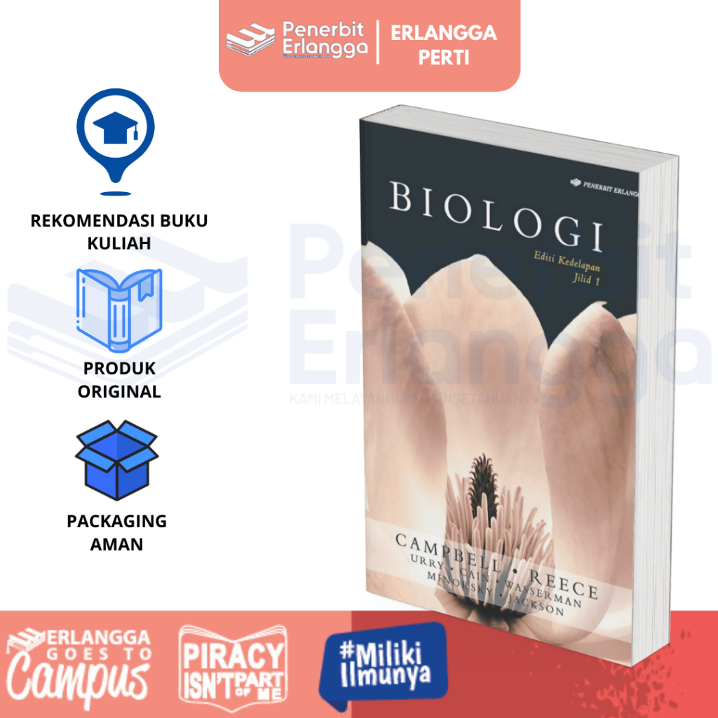 [Erlangga] Biologi Campbell Edisi 8 Jilid 1 - Campbell