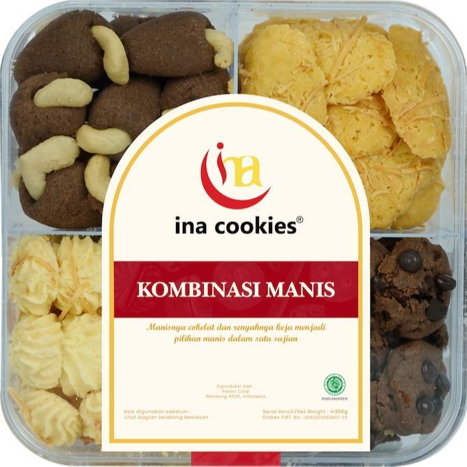 

Kombinasi Manis - Kue Kering Premium Toples Kombinasi by Ina Cookies