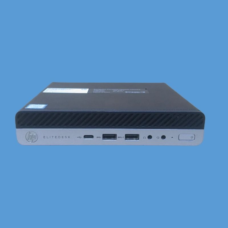 PC MINI HP 800 G4 PRODESK CORE I5 8500T RAM 4GB HDD 500GB