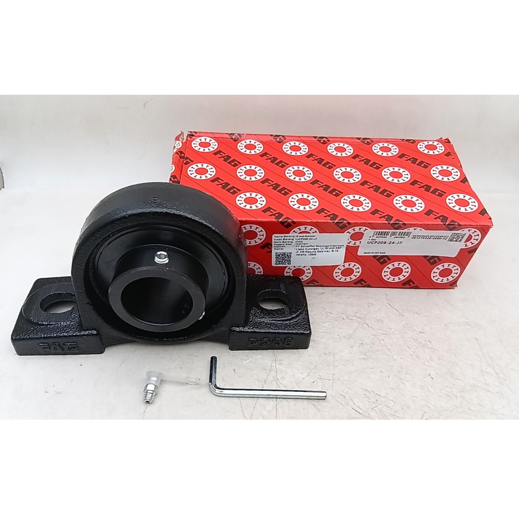 PILLOW BLOCK BEARING UCP208-24 FAG AS 1.1/2 INCI UCP 208-24