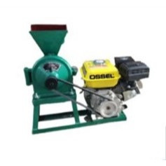 Paket Mesin Gilingan Tepung Disk Mill FFC 15 Ossel dan Penggerak Bensin Gass Engine GX 200 6.5 HP Os
