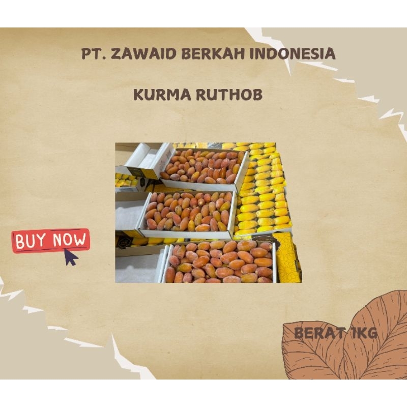 

KURMA RUTHOB (MUSIM BARU) KEMASAN 1KG