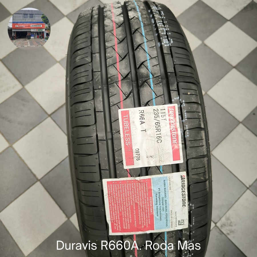 Ban Bridgestone Duravis R660A 235/65 R16 (Ban Hiace Premio)