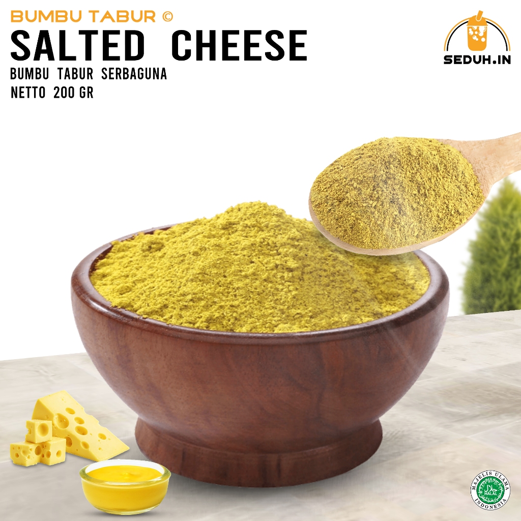 

SALTED CHEESE 200GR / BUMBU TABUR SERBAGUNA