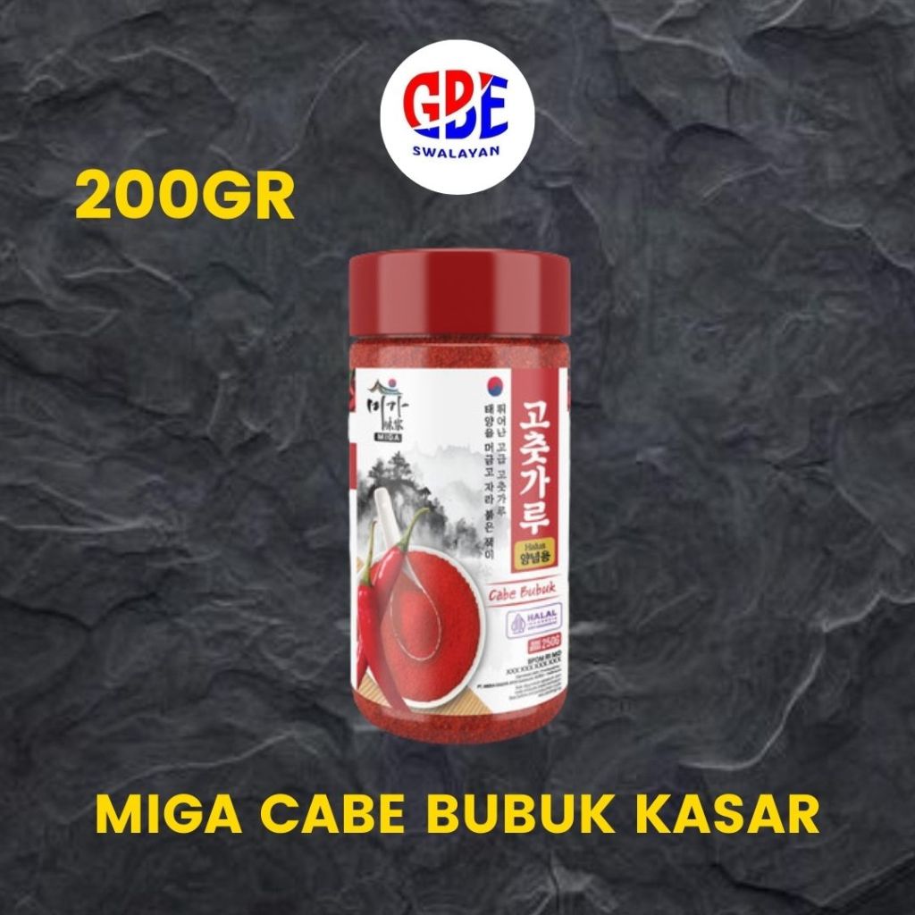 

Miga Cabe Bubuk Kasar 200gr