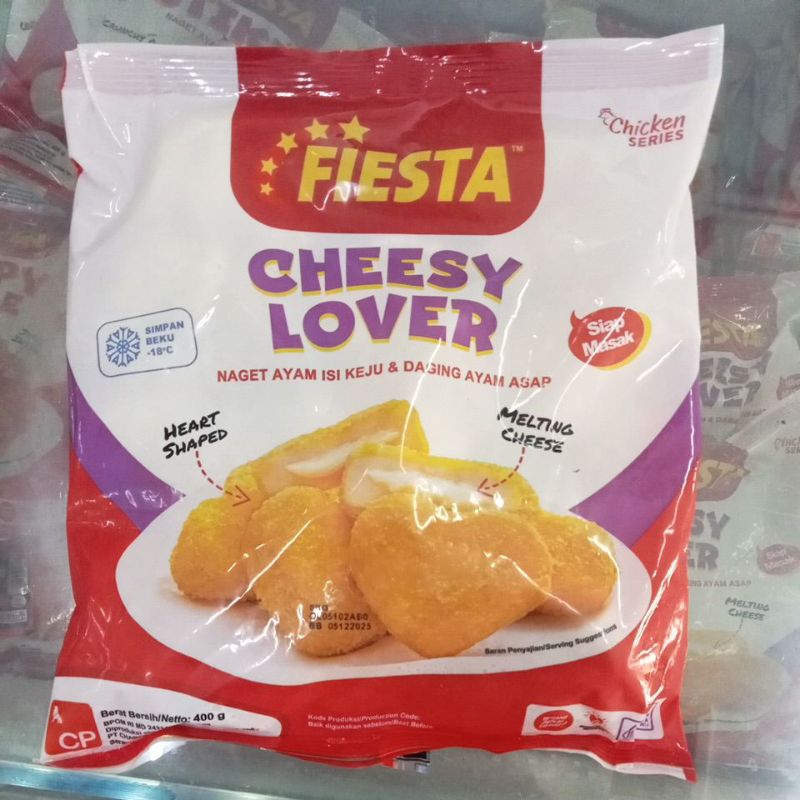 

FIESTA cheesy lover 400gram