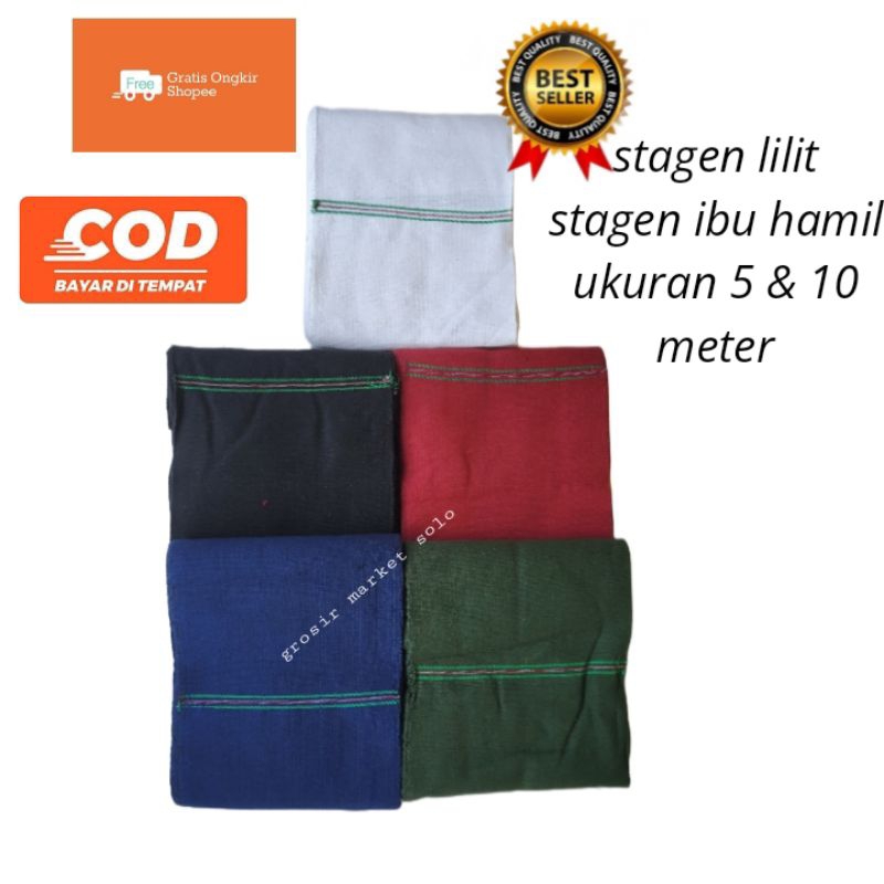 Stagen Ibu melahirkan | Stagen Lilit | Bengkung | Stagen Ibu Hamil | Stagen 5 meter Dan 10 Meter