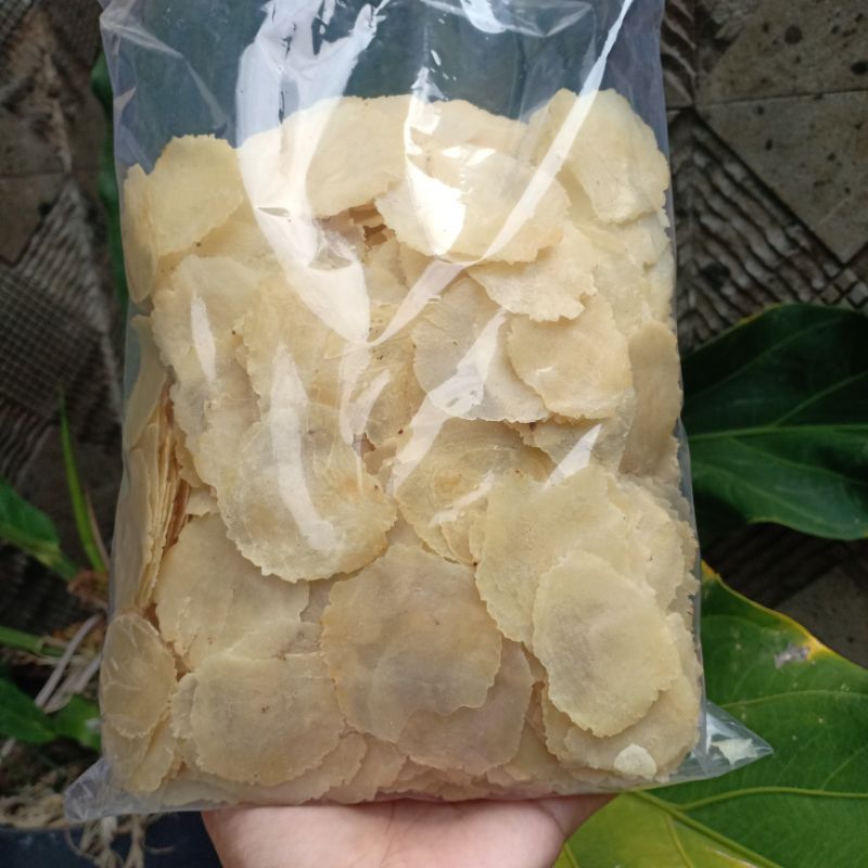 

(1/2 kg super tipis)emping melinjo kering khas limpung/mentah