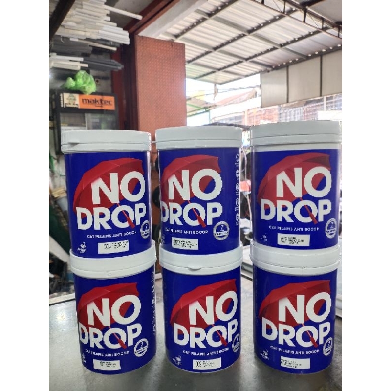 CAT NODROP PELAPIS ANTI BOCOR 1KG WATERPROOFING/NODROP