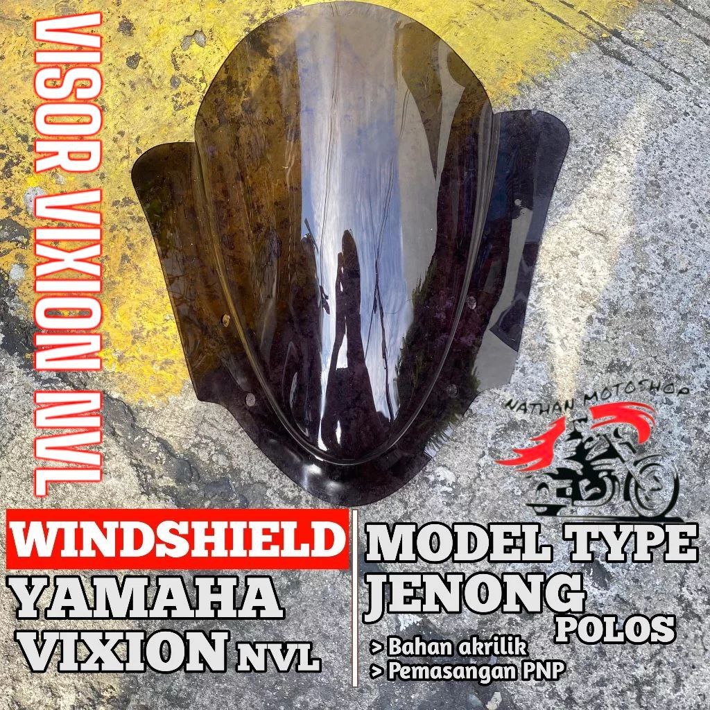 VISOR NEW VIXION LIGHTNING NVL VISOR VIXION NVL MODEL JENONG LUBANG 4 VISOR VIXION NVL