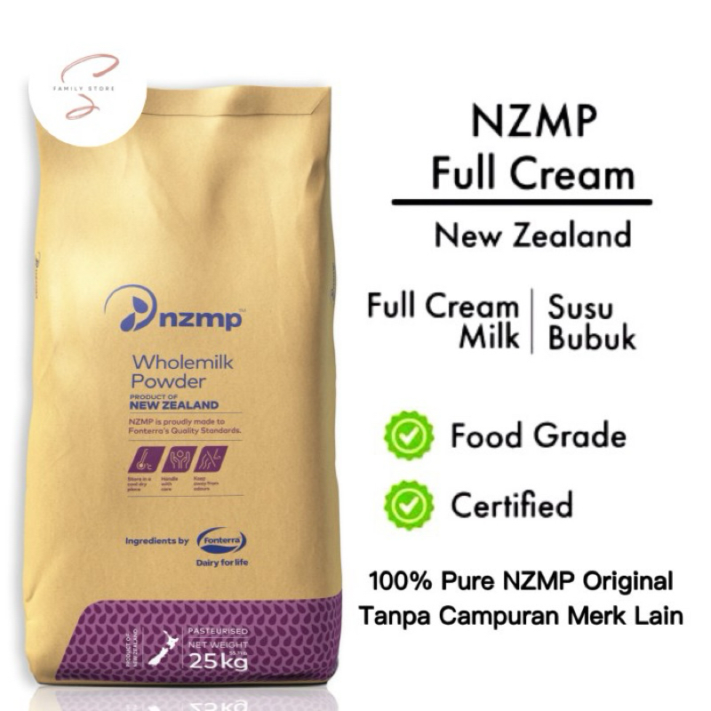 NZMP WholeMilk Powder repack 250gr