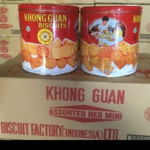

KHONG GUAN - 650GR X 2 Kaleng