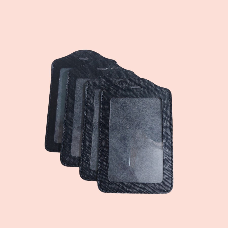 

tempat casing id card case kulit sintetis