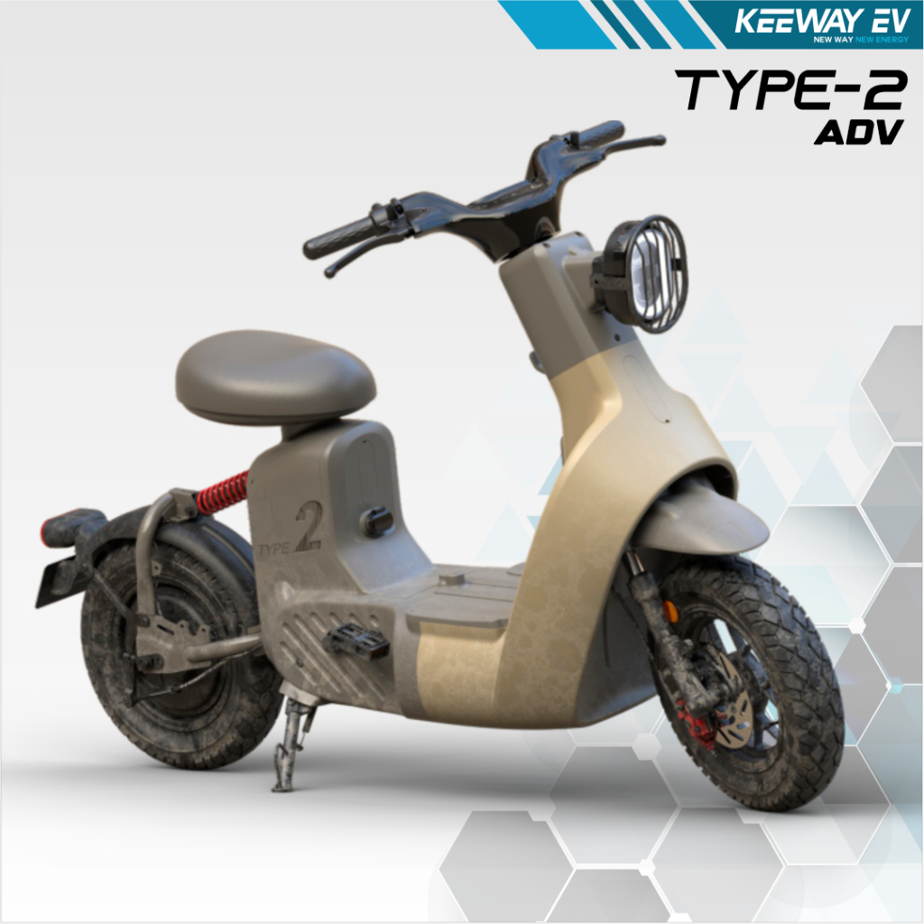 Sepeda Listrik E-bike Keeway EV Type 2 ADV