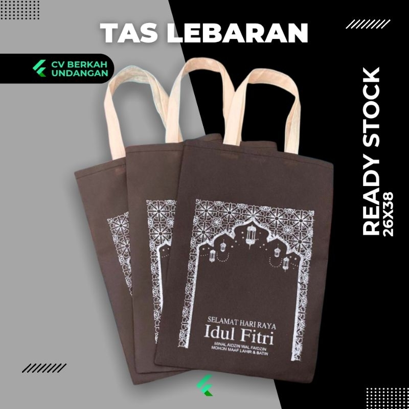 

TAS LEBARAN HARI RAYA IDUL FITRI F.26X38 READY SIAP KIRIM