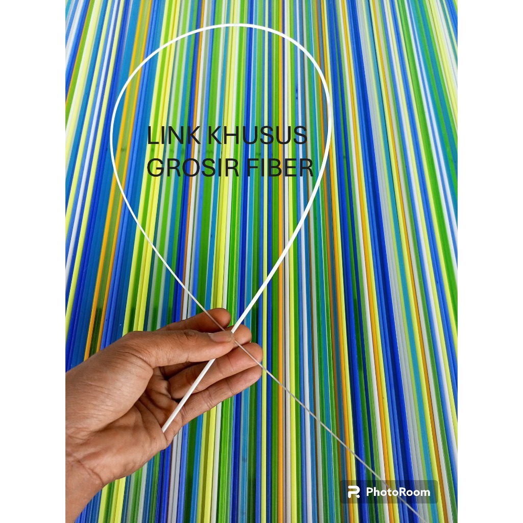 GROSIR FIBER BAHAN JORAN LENTUR UDANG DAN WADER ISI 20.PCS LINK KHUSUS