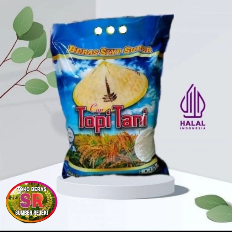 

Beras CAP TOP TANI 5 kg ,10 kg