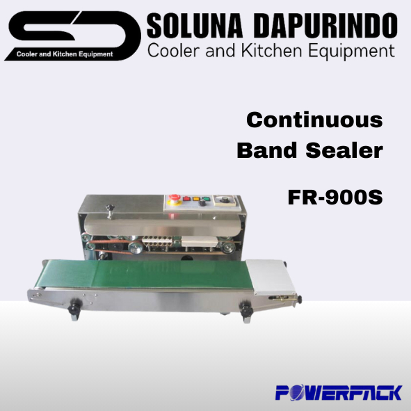 POWERPACK Continuous Band Sealer FR-900S/FR900S/FR 900S