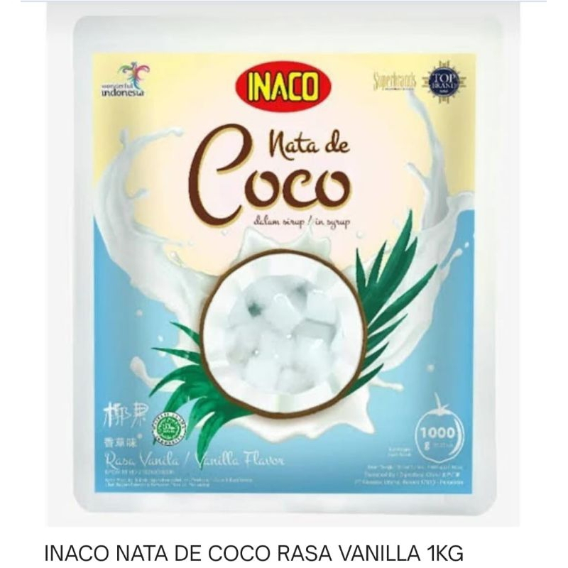 

Nata De Coco Kemasan 1 KG / 1000 Gr INACO