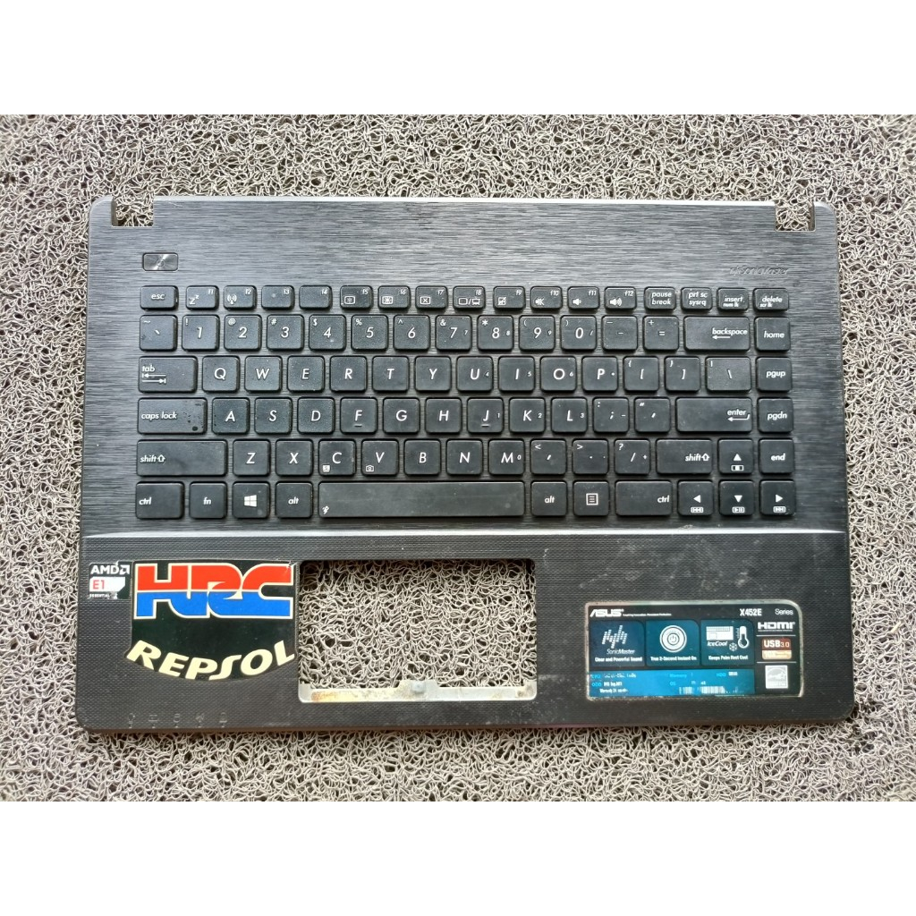 Frame Keyboard Palmrest Top Case Asus X452 X452E