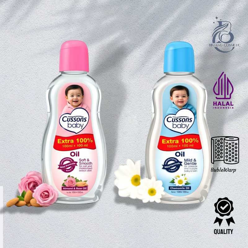 Cussons Baby Oil - Baby Oil Cussons