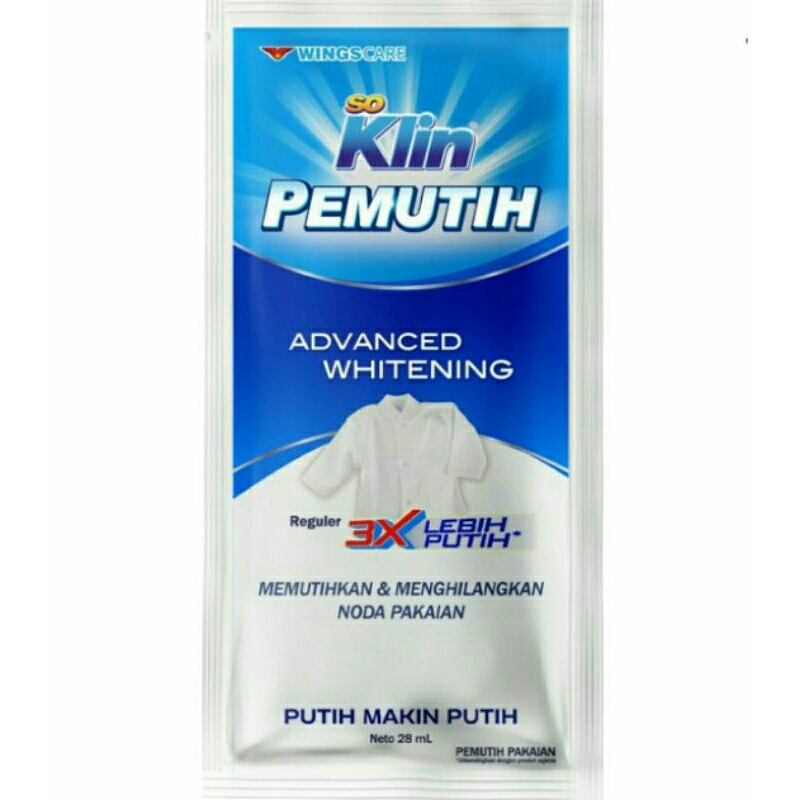 So Klin Pemutih 1renteng