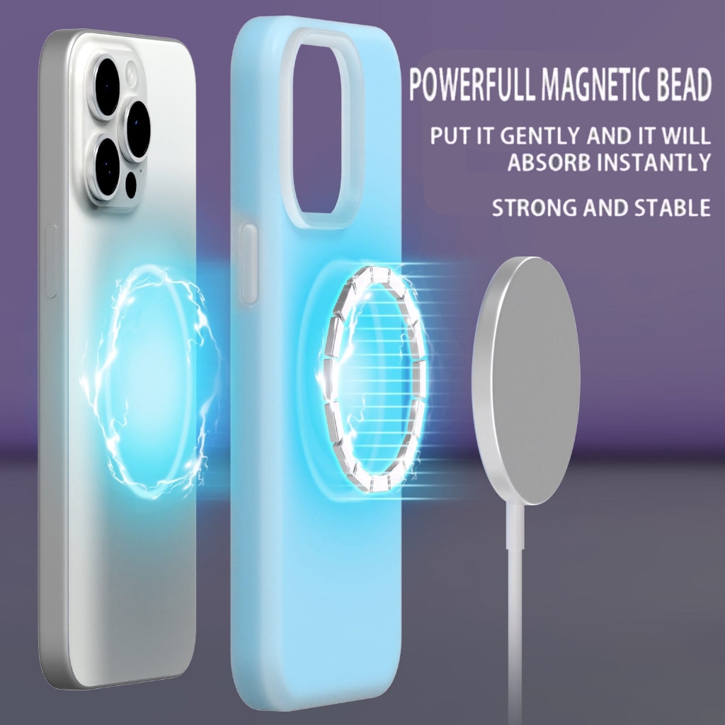 Softcase Silikon Magsafe Silica Jelly [SIP-01] For IP 13 Pro Max - Kesing IP 13 Pro Max - Case Handp