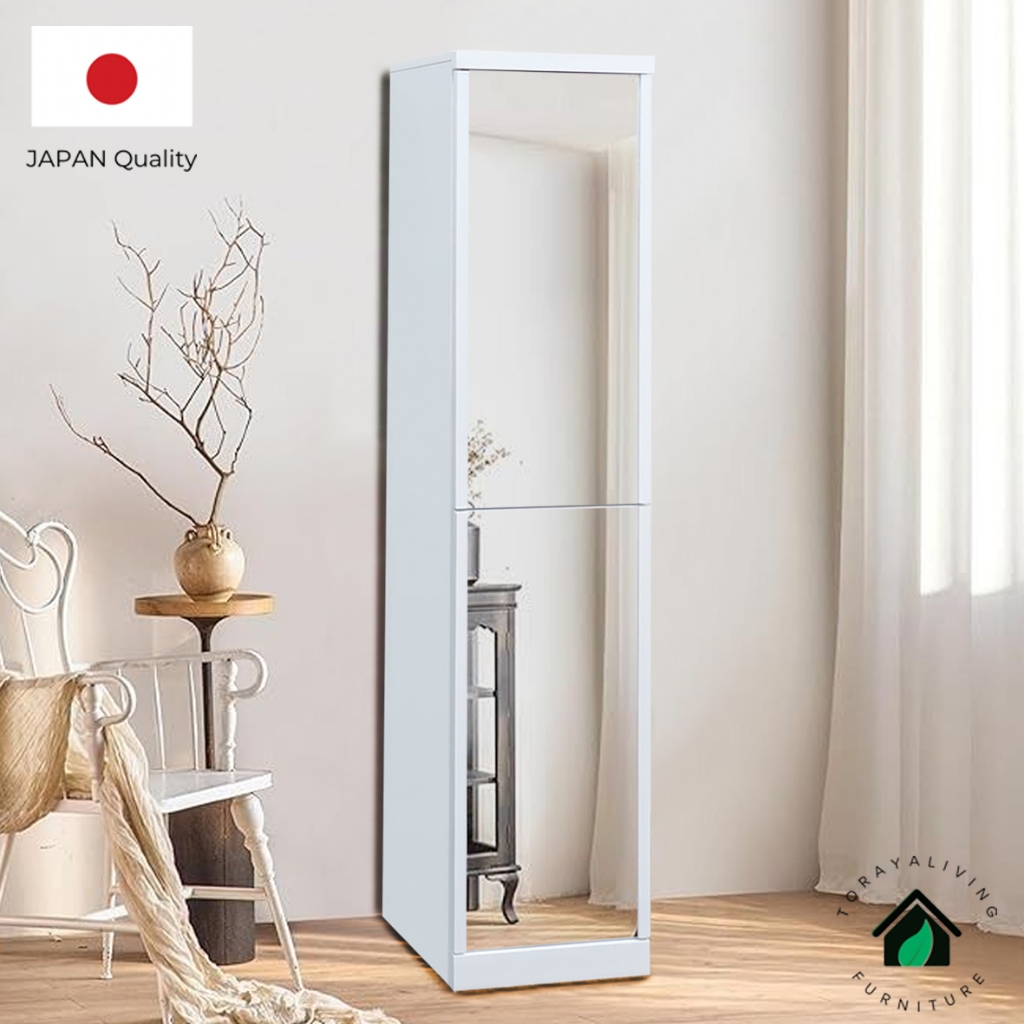 Toraya Lemari Cermin Rias/ Meja Rias/ Lemari Pakaian/ Cermin Full Body/ Standing Mirror/ MR-CA 302
