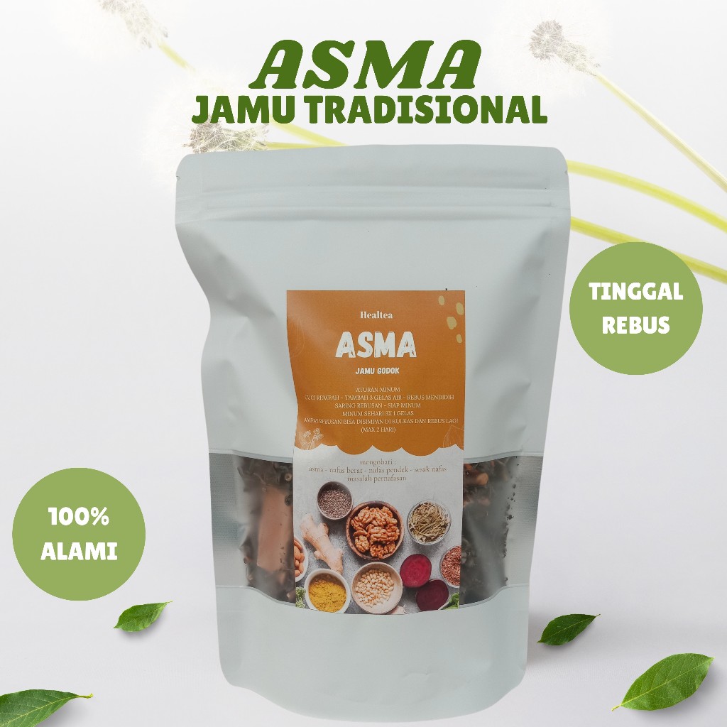 

JAMU TRADISIONAL REMPAH HERBAL ALAMI UNTUK MENGOBATI ASMA