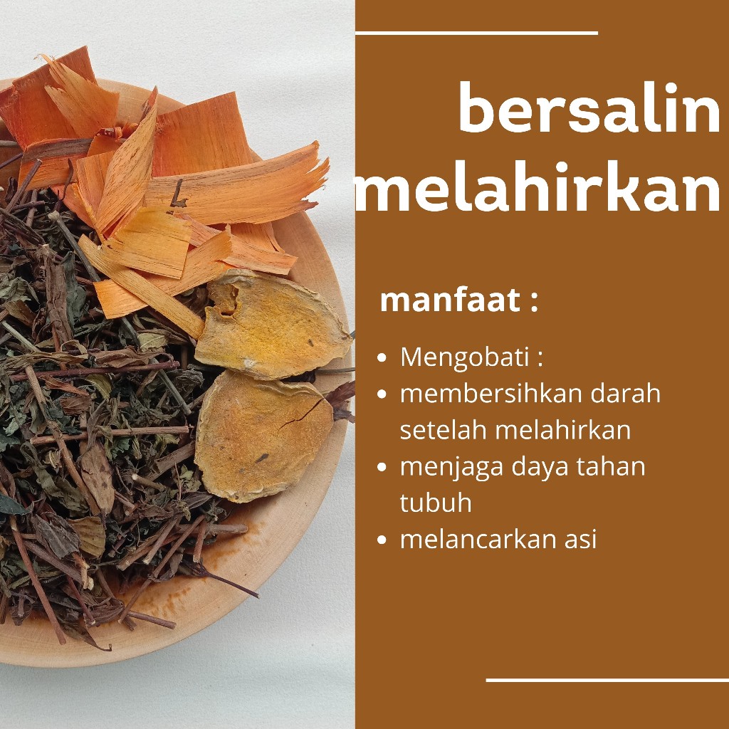

JAMU TRADISIONAL REMPAH HERBAL ALAMI UNTUK SETELAH MELAHIRKAN