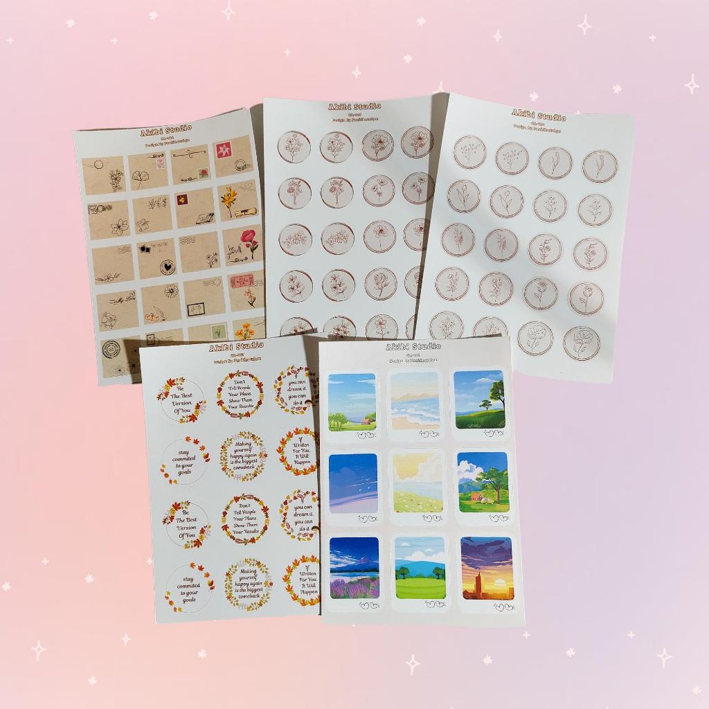 

Sticker by Akibifaa - Deco Journaling Sticker Sheet Matte