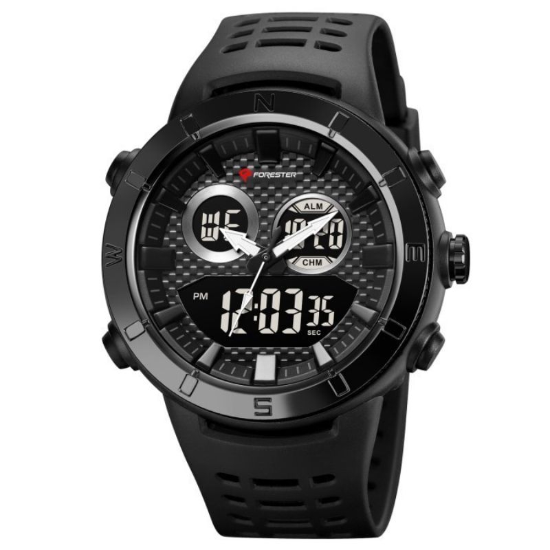 Jam Tangan Digital WATCH Analog Pria JTF 1020 FORESTER - JAM TANGAN ANTI AIR PRIA JTF 1020 FORESTER 