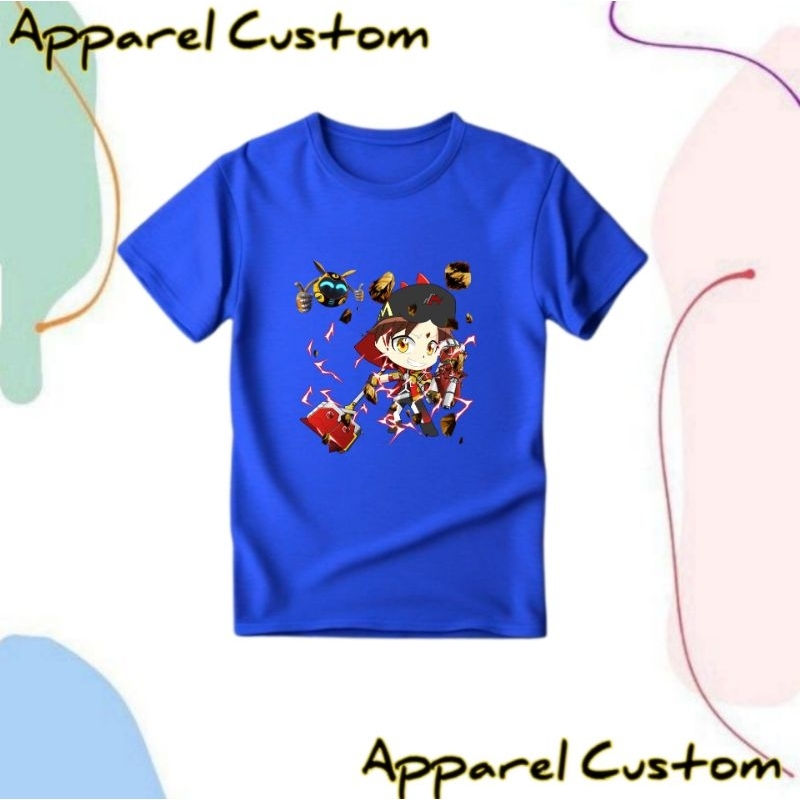 Kaos Anak Baju Anak Boboiboy Ochobot