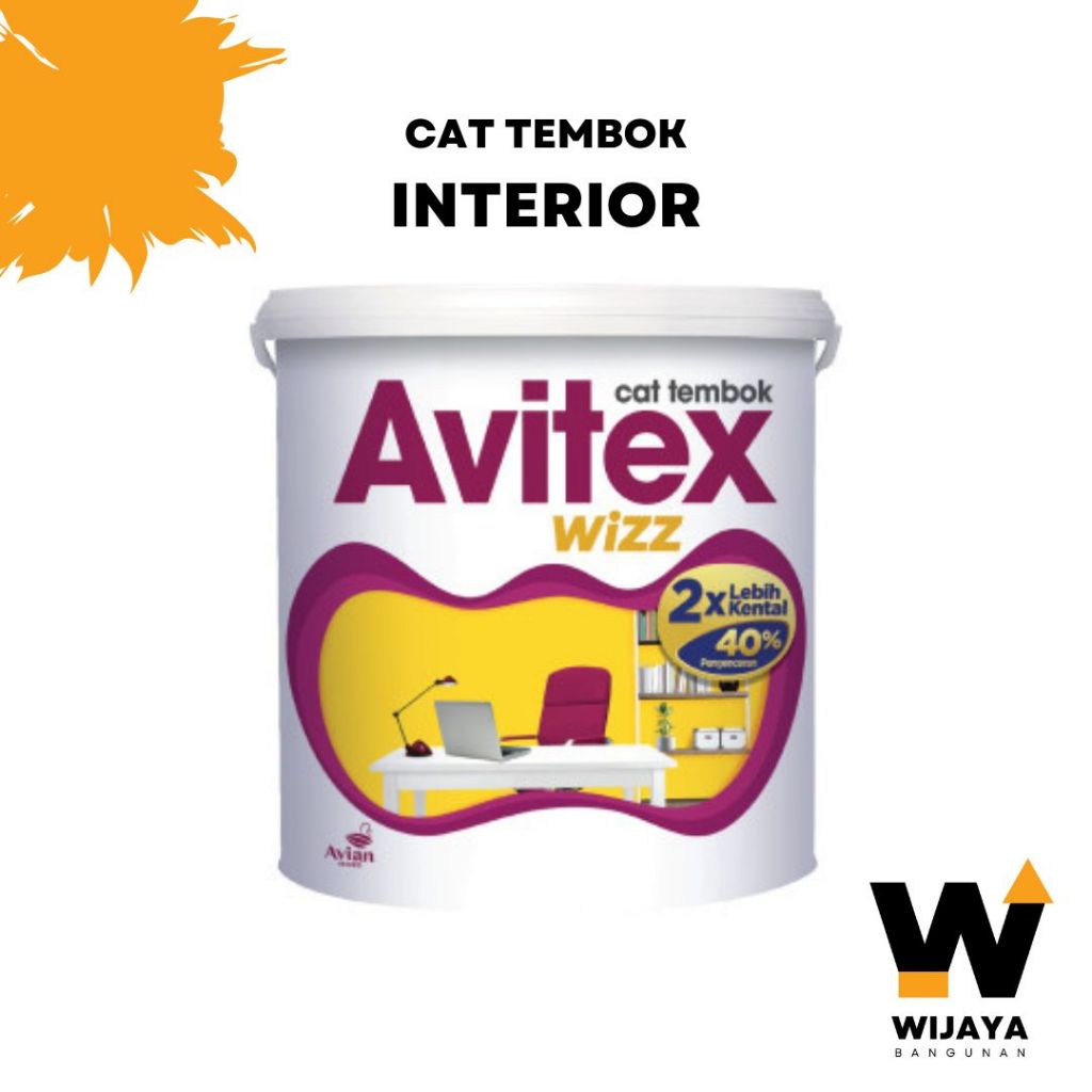 Cat Tembok Interior AVITEX WIZZ 25 KG