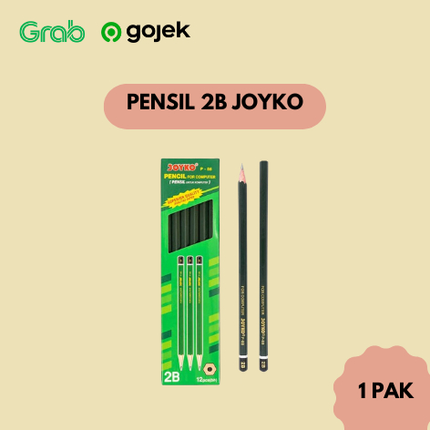 

Pensil 2B Joyko P-88 Hijau 12 Pcs (1 Pak)