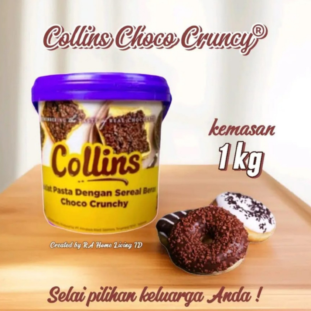 

JennToys - COLLINS CRUNCHY 1KG - COKLAT VIRAL