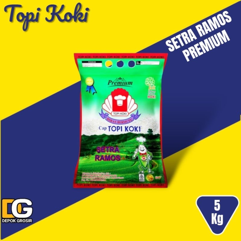 

Topi Koki Beras Setra Ramos 5Kg