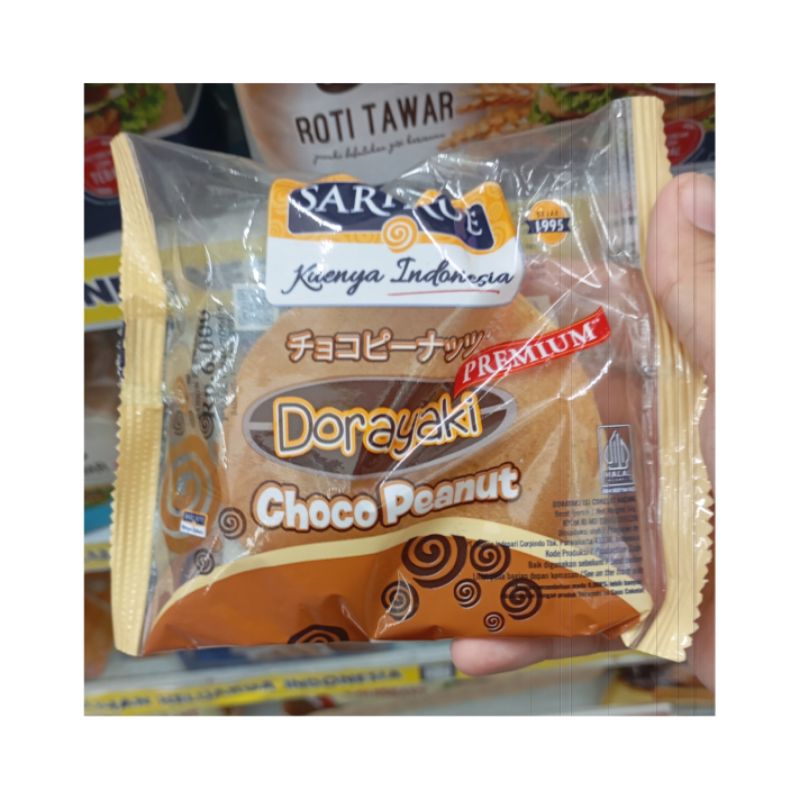 

SARI KUE DORAYAKI CHOCO PEANUT 54GR EXP BISA DICHAT YA
