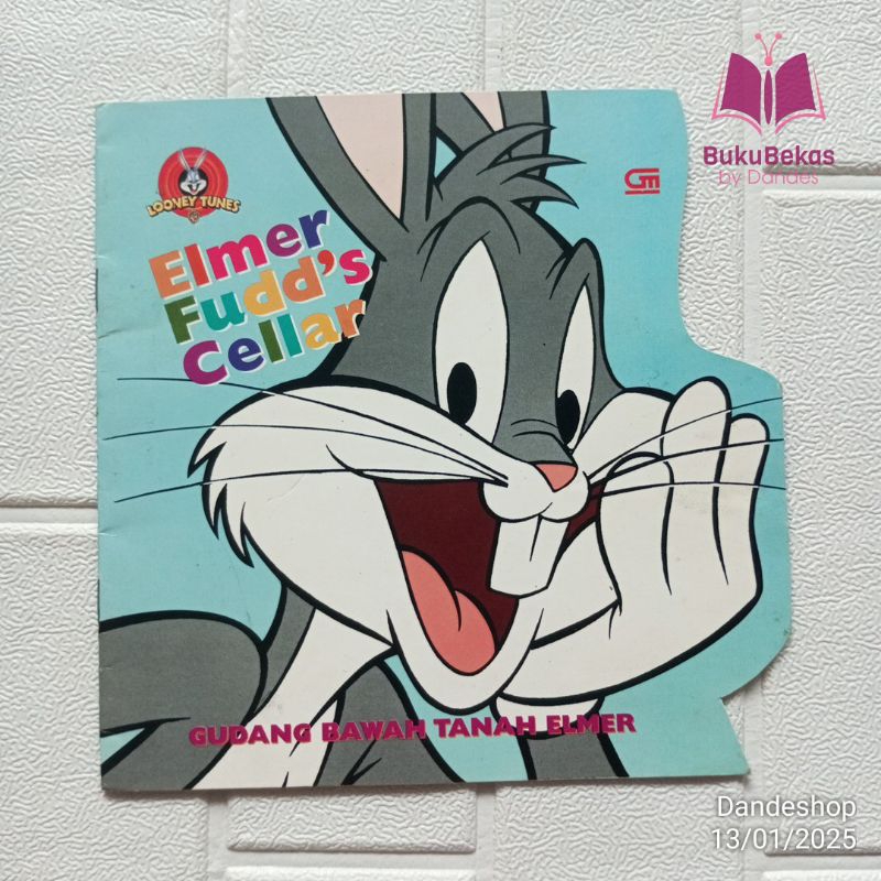 Looney Tunes Elmer Fudd's Cellar - Gudang Bawah Tanah Elmer - Buku Cerita Anak Bekas Preloved