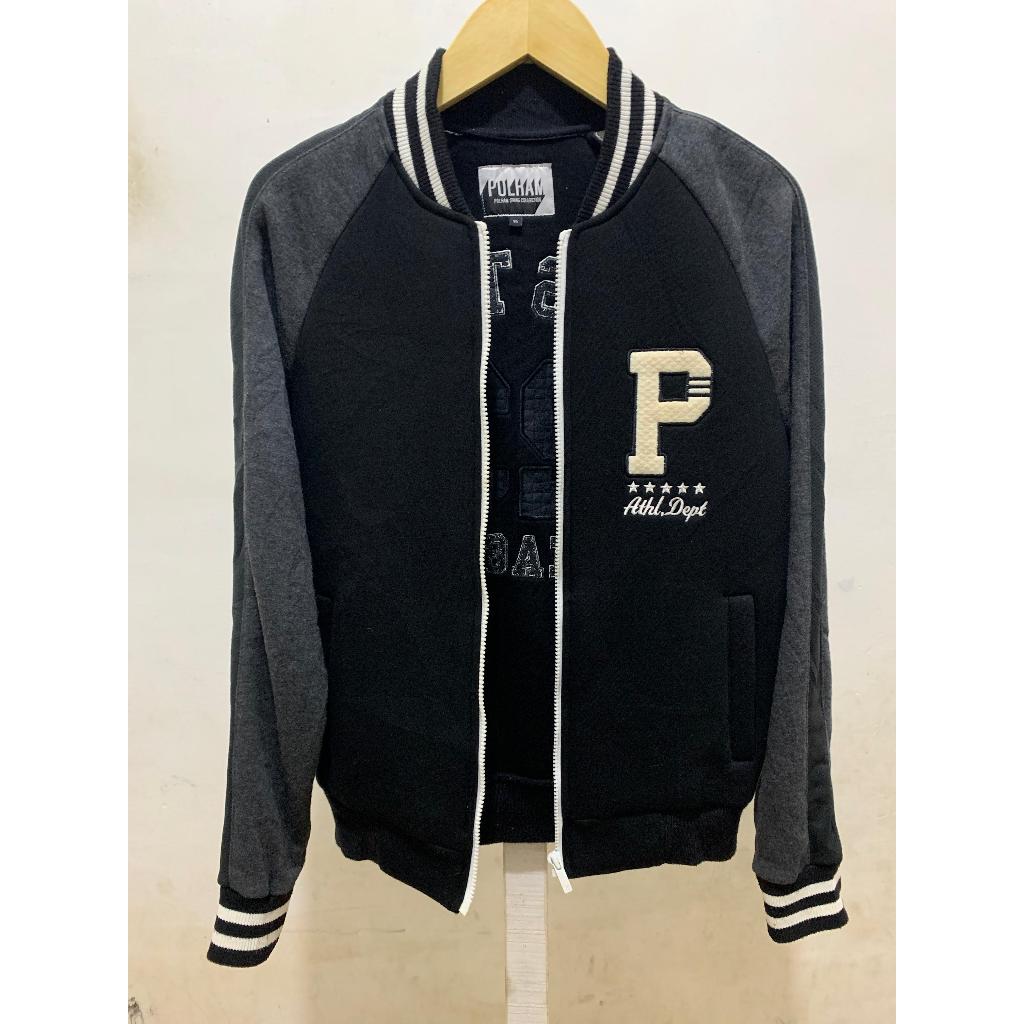 Jaket Pria Polham varsity simpel dan stylish