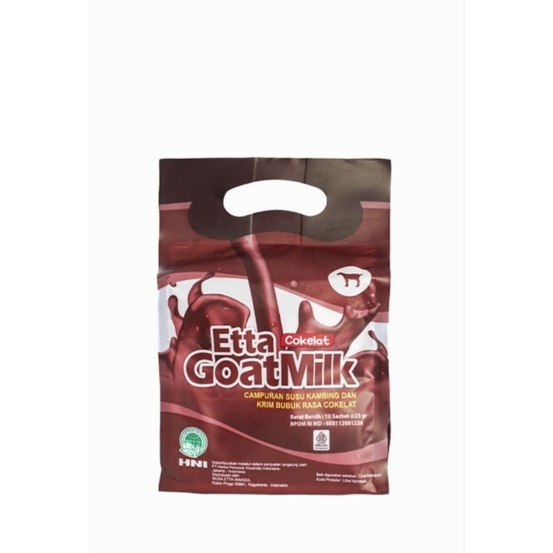 

susu kambing rasa coklat