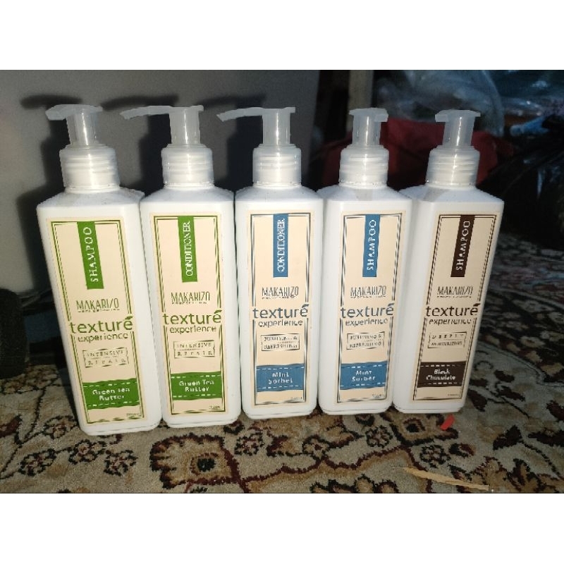 makarizo texture shampoo & conditioner