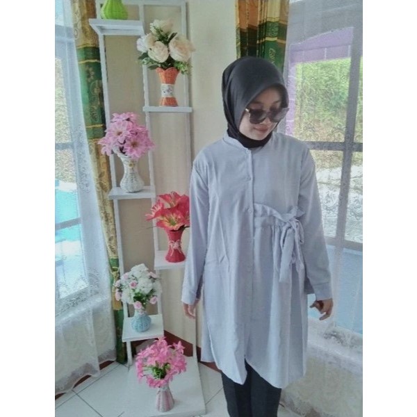 TUNIK DEMORE KEKINIAN/ TUNIK BUSUI/BAYLE DAYLE KERUT /JUMBO SIZE8