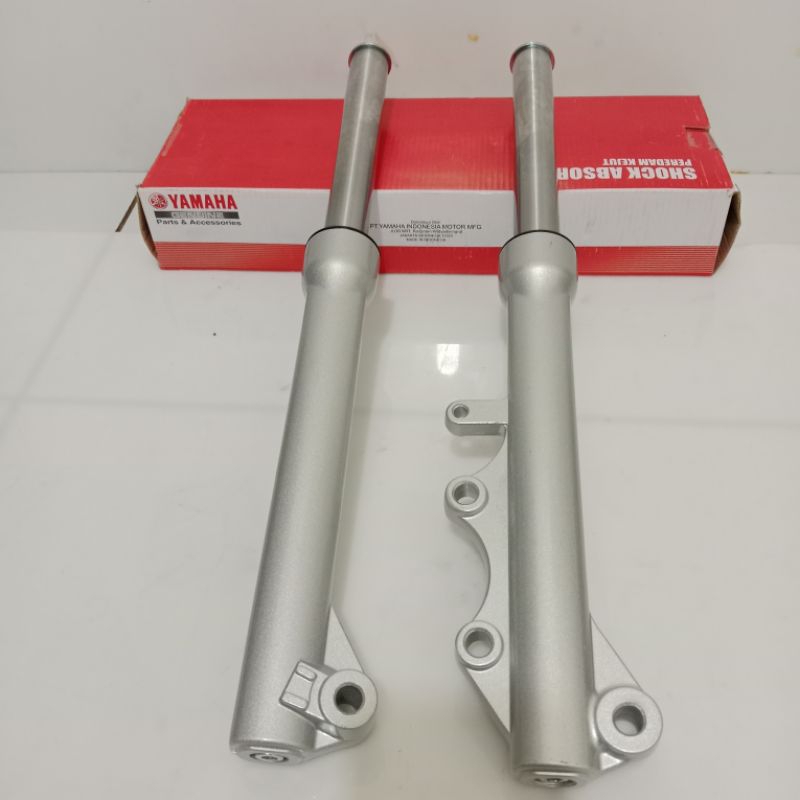 as shock depan sepasang + tabung jupiter z jupiter burhan