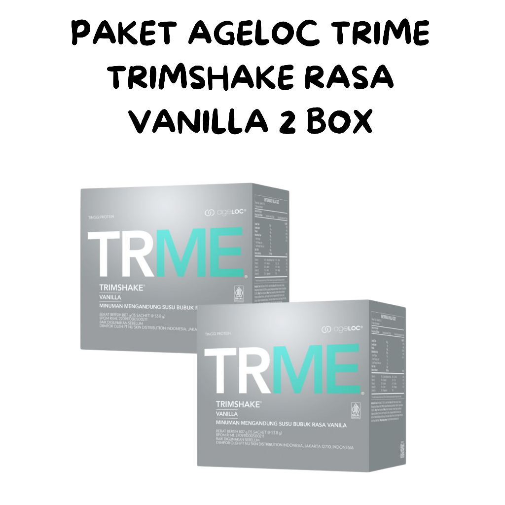 

❤️mnssn❤️ NEW FORMULA 2BOX SUSU DIET TR*ME ALL VARIAN COKLAT/VANILA/MOCA