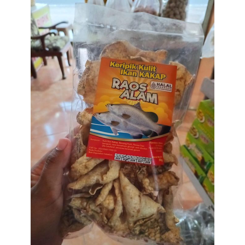 

KERIPIK KULIT IKAN KAKAP