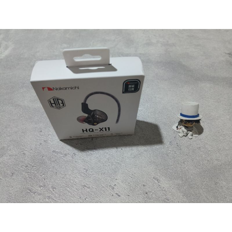 Nakamichi HQ X11 Dynamic Driver In-Ear Monitor Earphone Mic