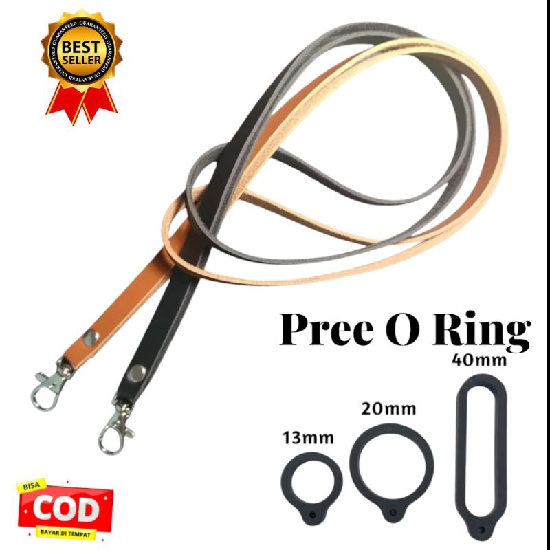 

Beli 1 Dapat 2 Lanyard Nametag ID Card Tali Tas Tali Hp Pree Karet O Ring