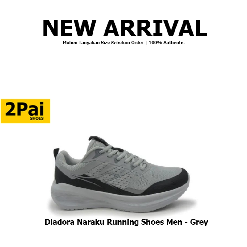 Diadora Naraku Running Shoes Men - Grey